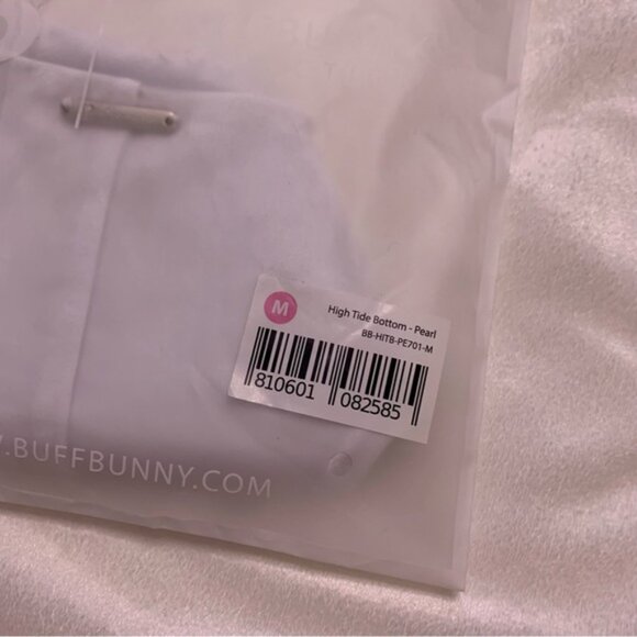 Buffbunny Collection High Tide Bottoms Pearl White NWT Medium - Picture 8 of 8